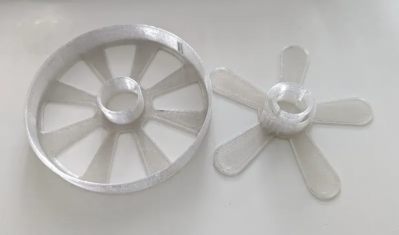 PET strip spooler for 5L bottles