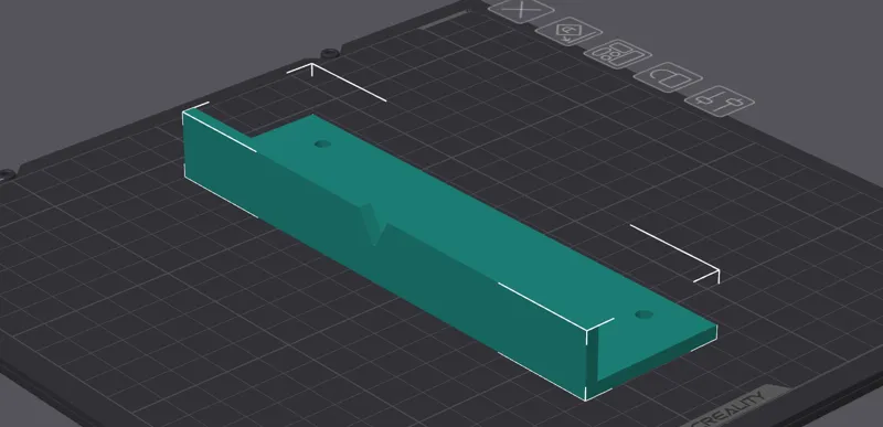 Ikea Bagganas Handle Jig with Center Notch