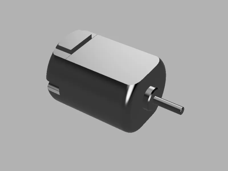 Tow type of 130 size motor shell