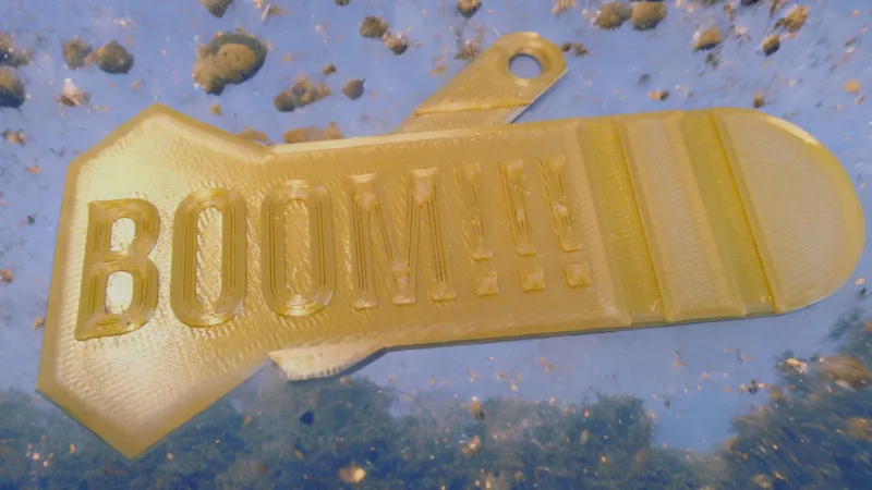 Boom!!! Keychain