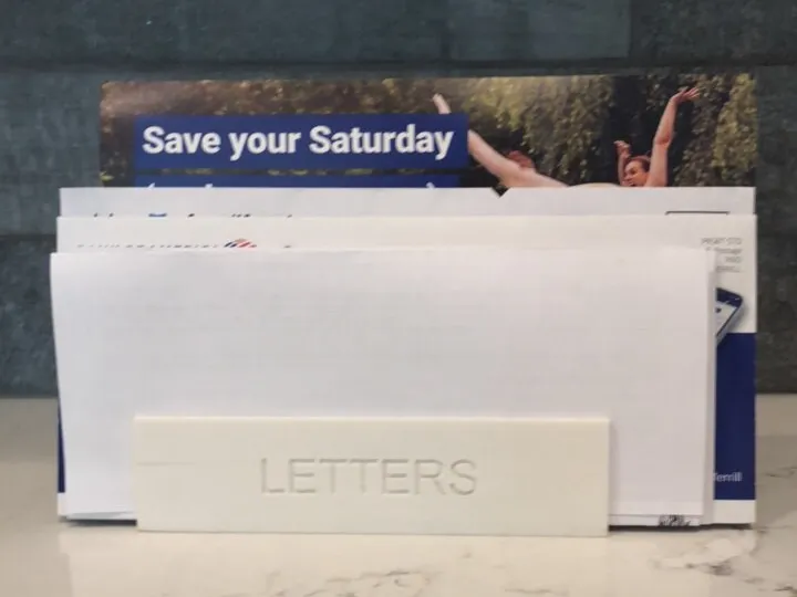Letter Holder