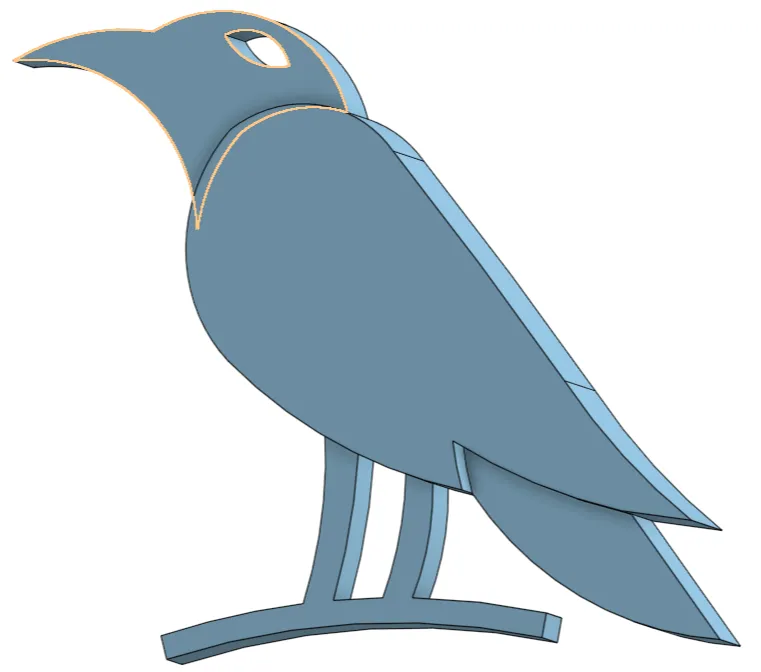 Raven - Key Chain