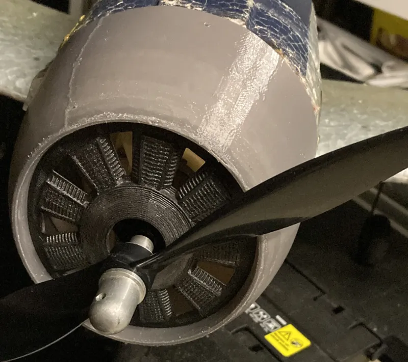 Cowl for Trojan T-28 with Radial engine