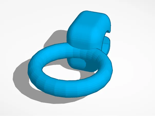 Roman Blind ring clip