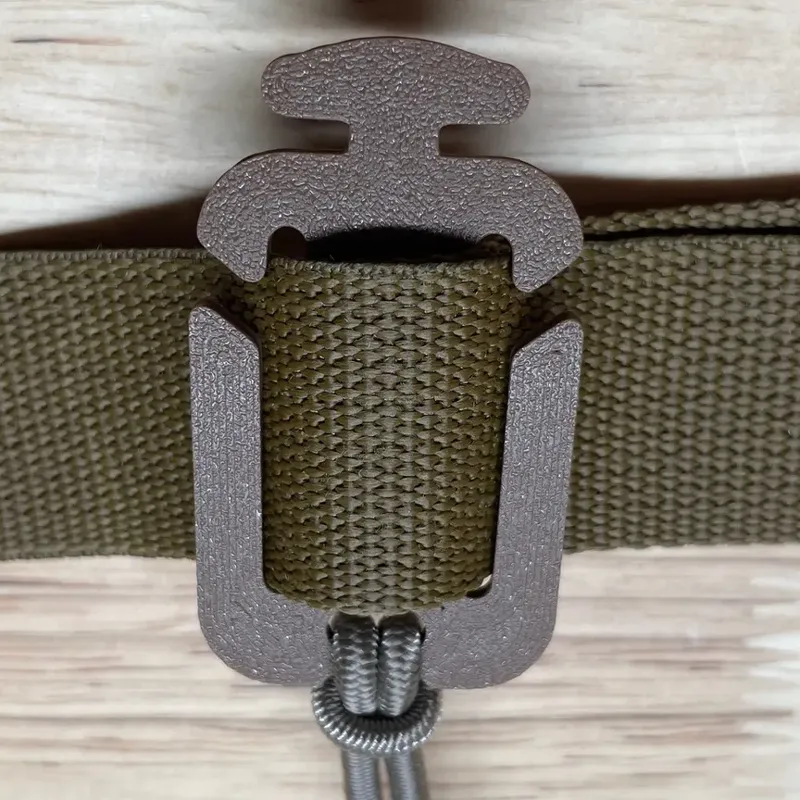 Molle compatible strap control system