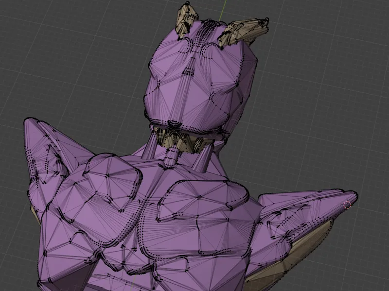 Super villain bust figure