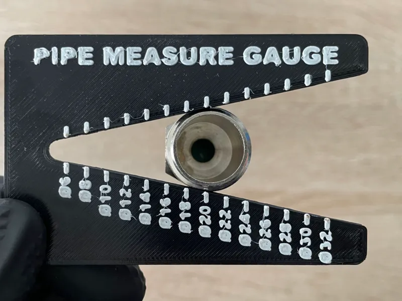 Pipe Measure Gauge