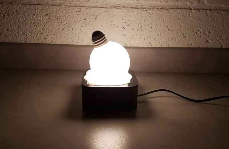 Melted bulb