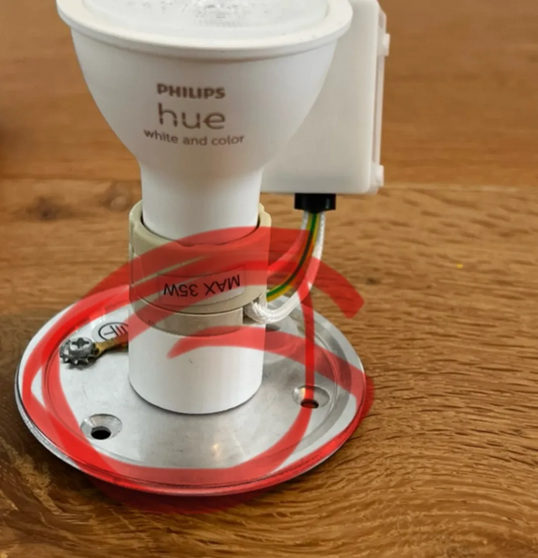 Philps Hue GU10 spot riser - Free 3D Print Model - MakerWorld