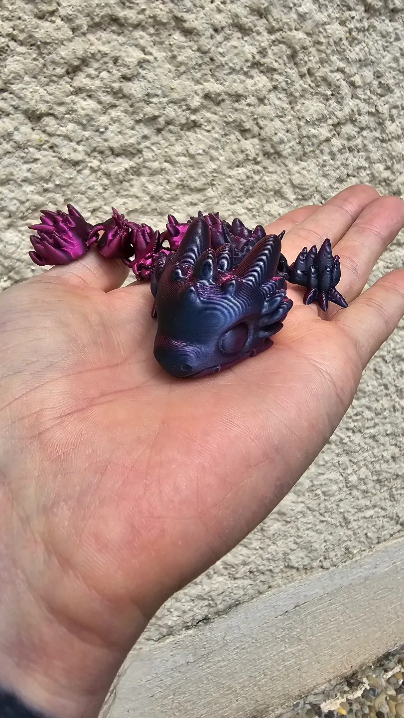 Articulated Mini Baby Dragon view 3