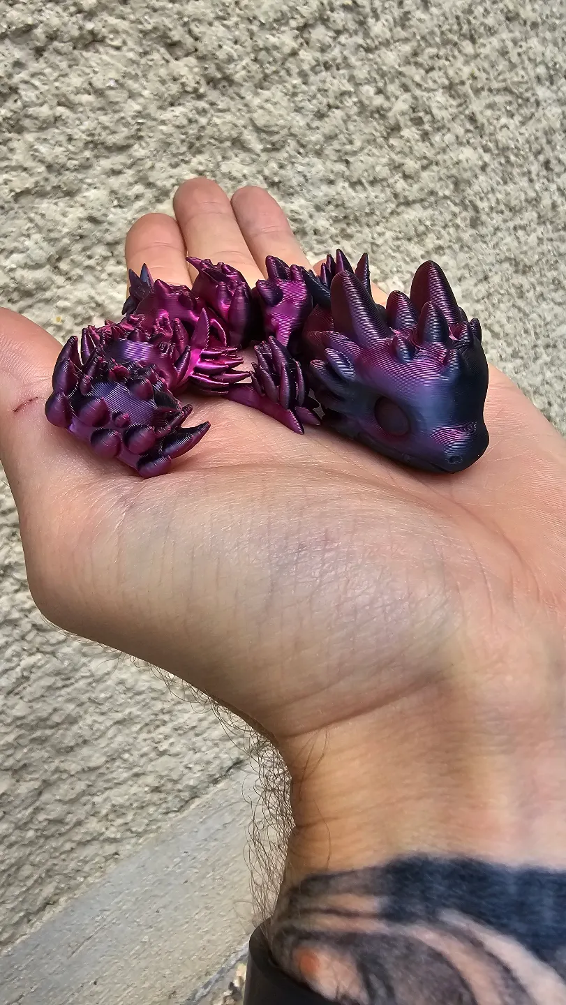 Articulated Mini Baby Dragon view 2