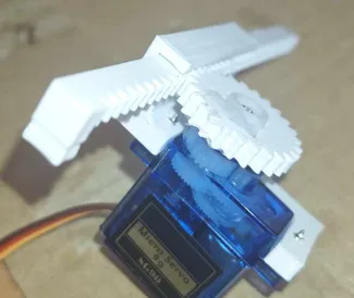 Lineair servo actuator (horizontal)