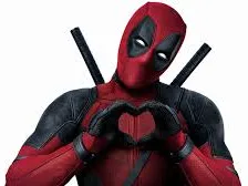 Deadpool Heart Hueforge