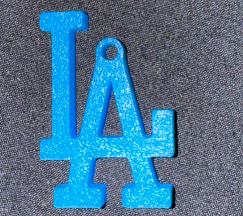Dodgers key chain