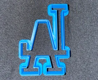 Dodgers cookie cutter