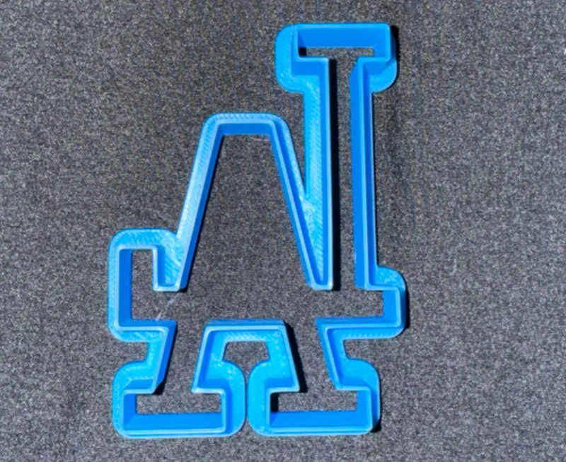 Dodgers cookie cutter