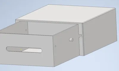 Laptop Stand with Drawer