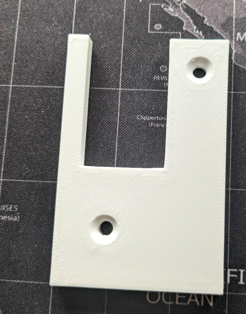 Holder for fly curtain