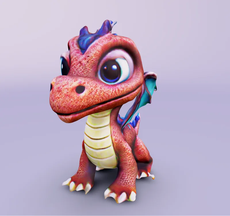 Cute Baby Dragon