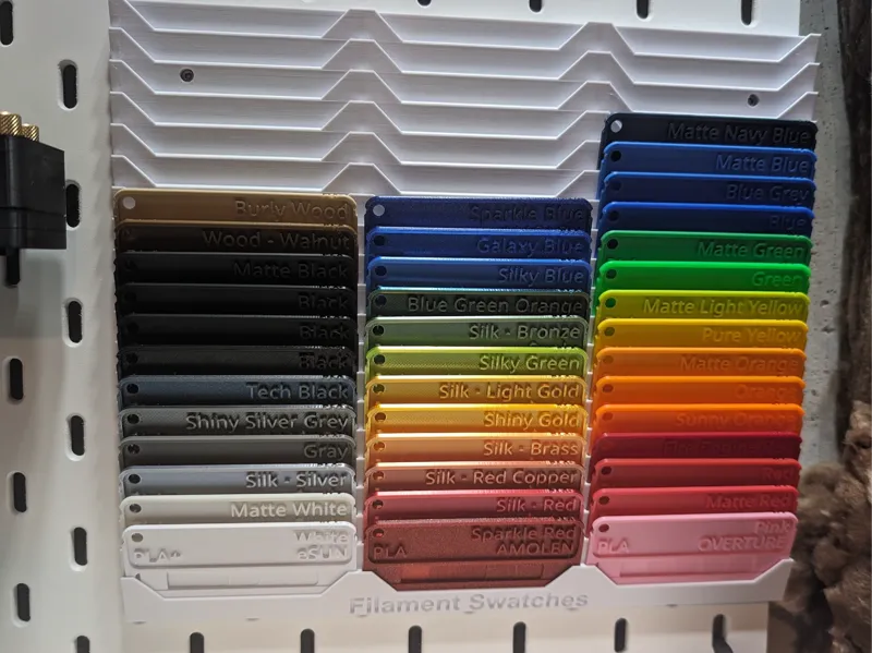 Skadis Filament Swatch Mount