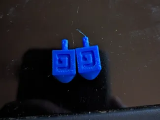 Dreidel Ornament/Earrings