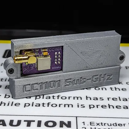 Flipper Zero - CC1101 TehRabbitt - Case Pin Cover