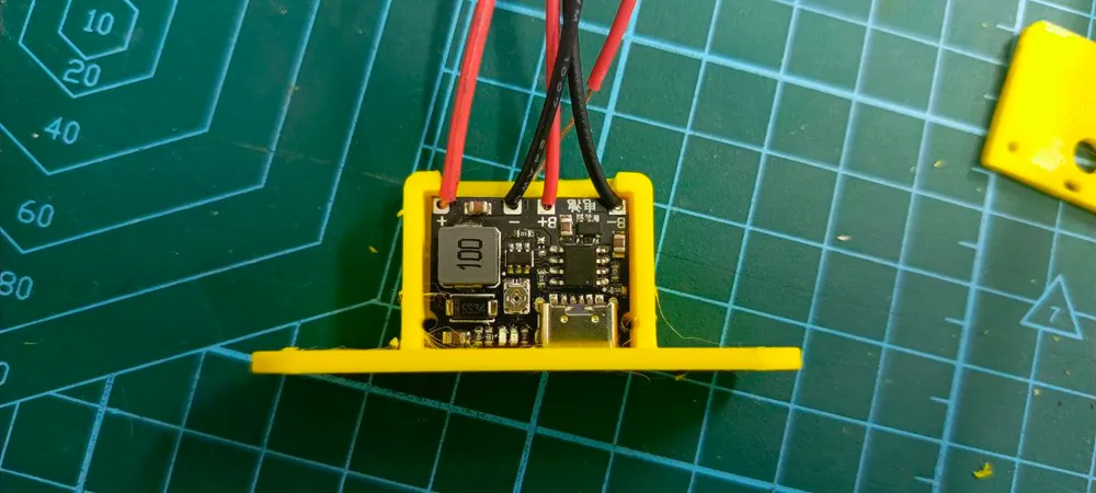 TP4056 LX-LCBST Charger Module Mount Parametric - Free 3D Print Model ...