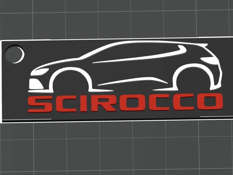 SCIROCCO keychain