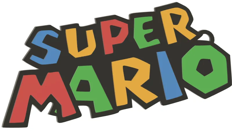 Porta chaves Super Mario