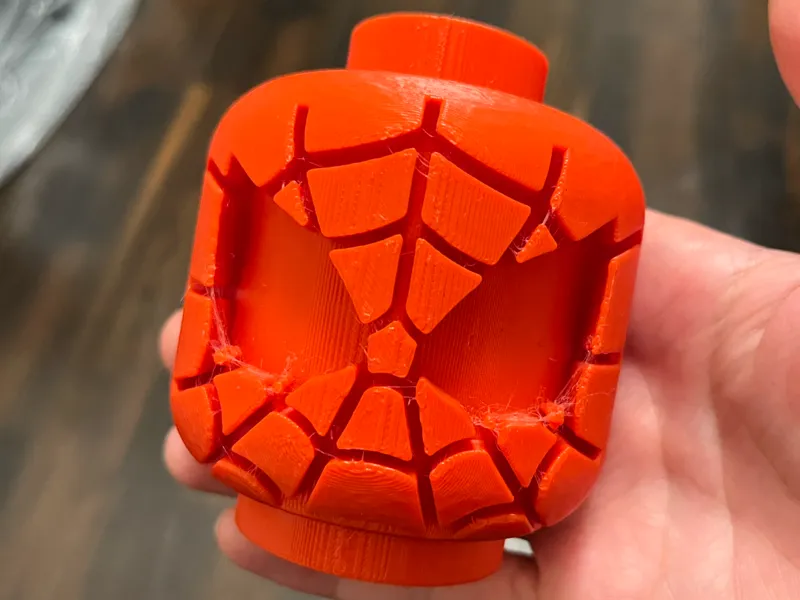 Brick Spder-Man TP Holder Head