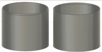 Flexit Roomie One main wall pipe