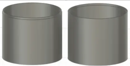 Flexit Roomie One main wall pipe