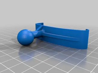 Audi A6 C5 Phone holder (16mm ball)