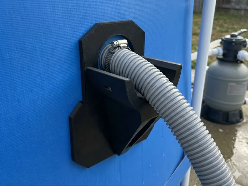 Supporto / Raccordo per tubi piscina Intex Ø38 mm