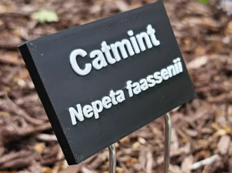 Botanical Plant and Garden Sign