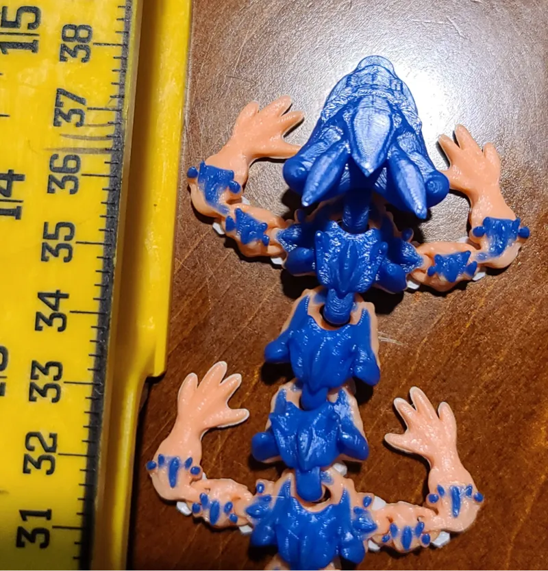 Bendy Beast Print in Place Articulated Dragon
