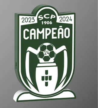 Sporting Campeão 2024 Luminária