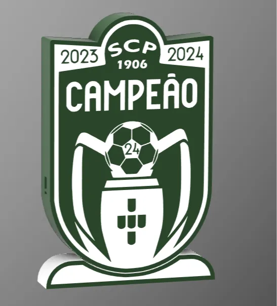 Sporting Campeão 2024 Luminária