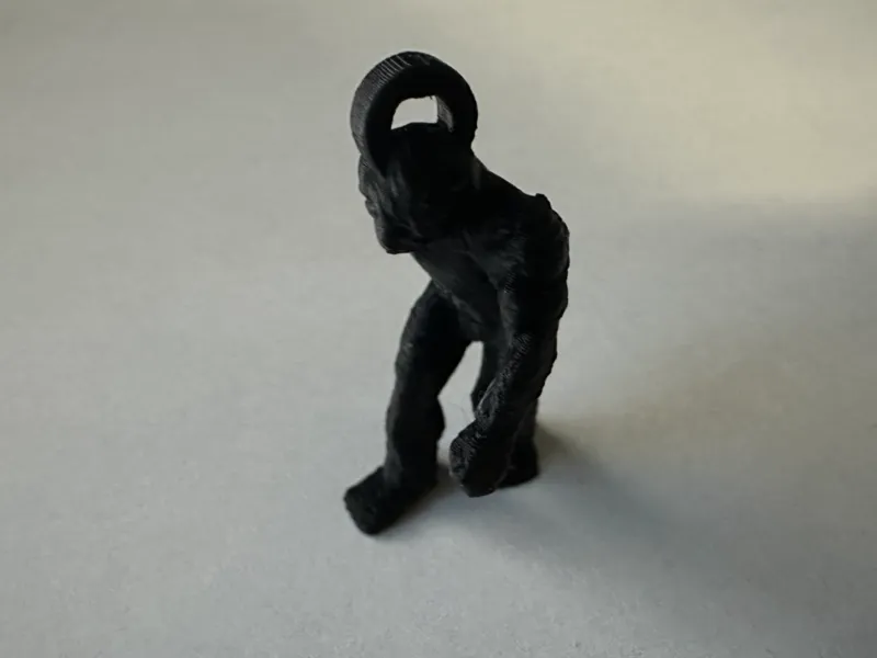 Bigfoot Keychain