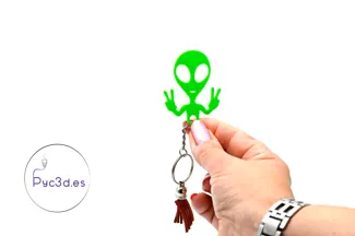 ALIEN KEYCHAIN
