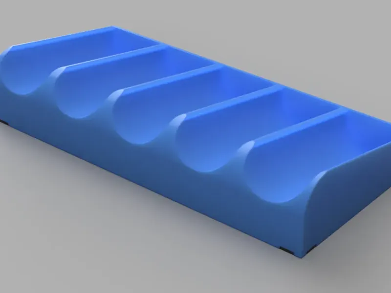 Expandable/Parametric Spice Rack for Drawers