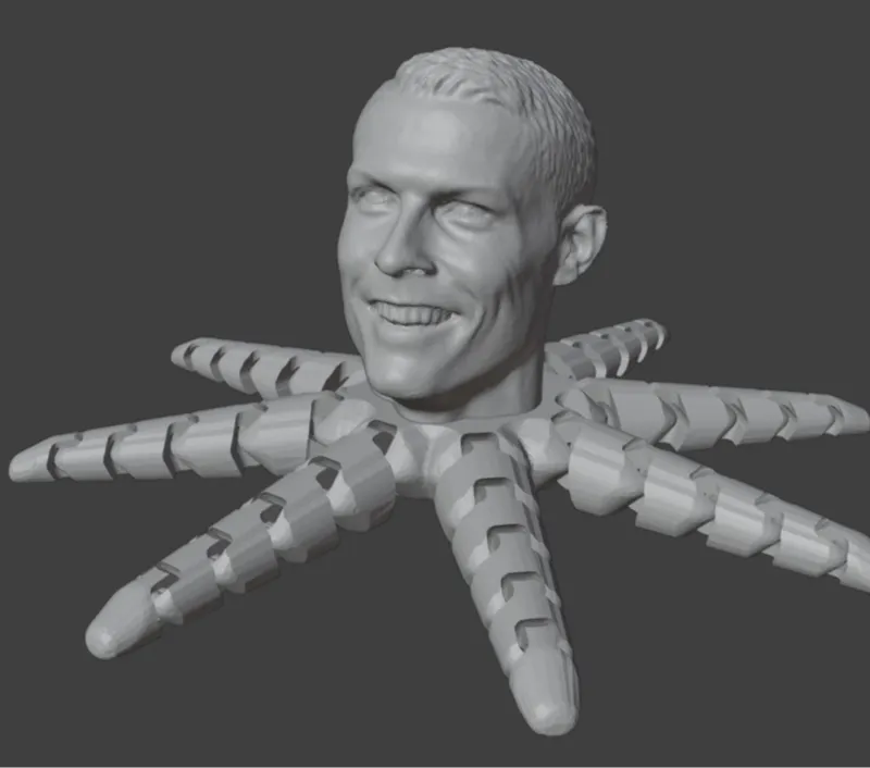 Cristiano Ronaldo Octopus