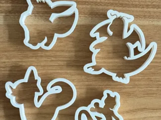 Pokemon Cookie Cutter Set #1