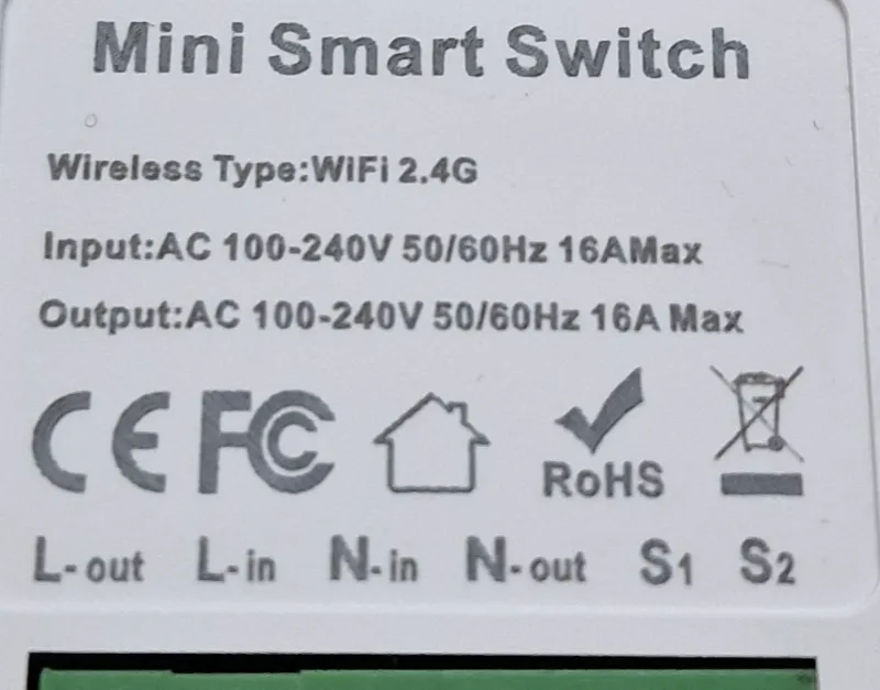 Mini smart switch box with cover