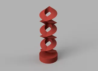 Spiral 3D Printer Torture test