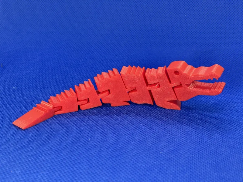 Articulated / Flexi crocodile
