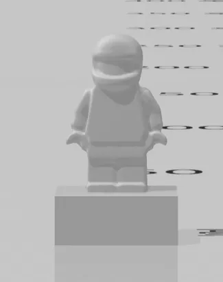 Super mini brick man