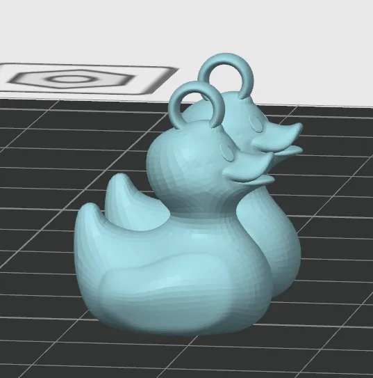 Duck Earrings view 3