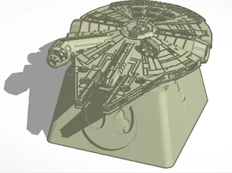 Millenium Falcon Keycap