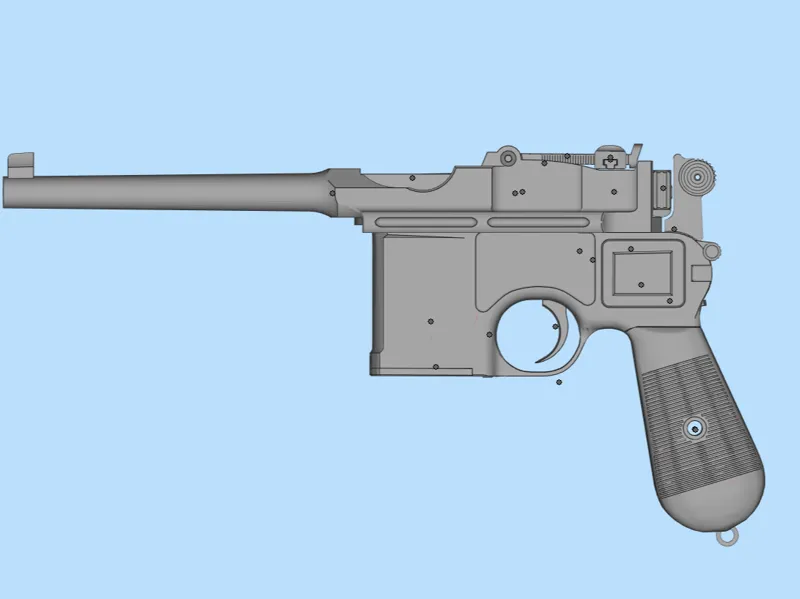毛瑟Mauser C96 海螺型击锤